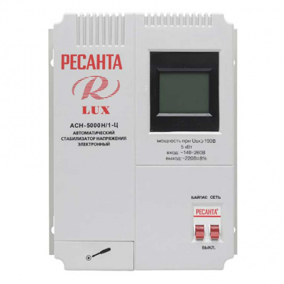 Стабилизатор напряжения Ресанта ACH-5000 Н/1-Ц